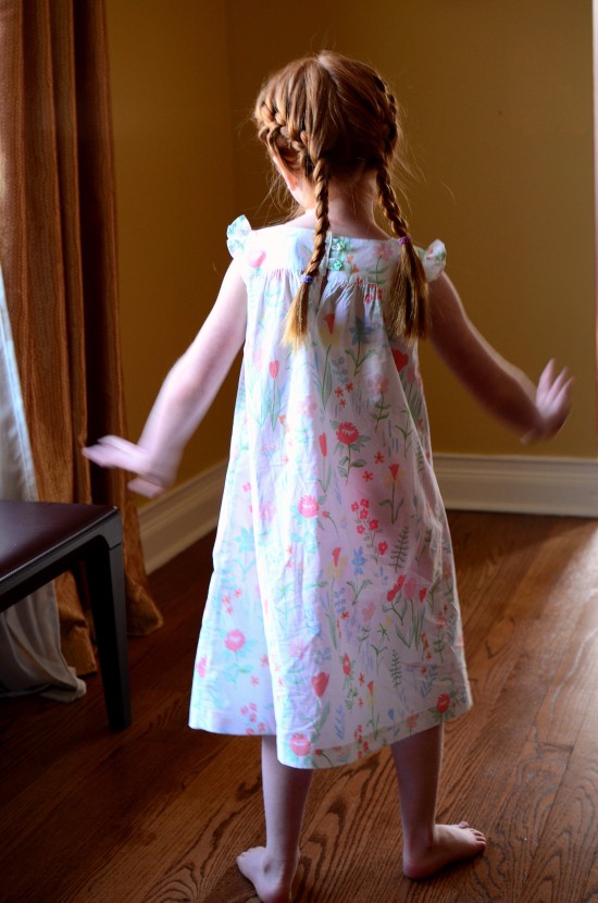 Happy Homemade Sew Chic Kids, Dress A Frilled Sleeves, Sarah Jane Fabric Sommer